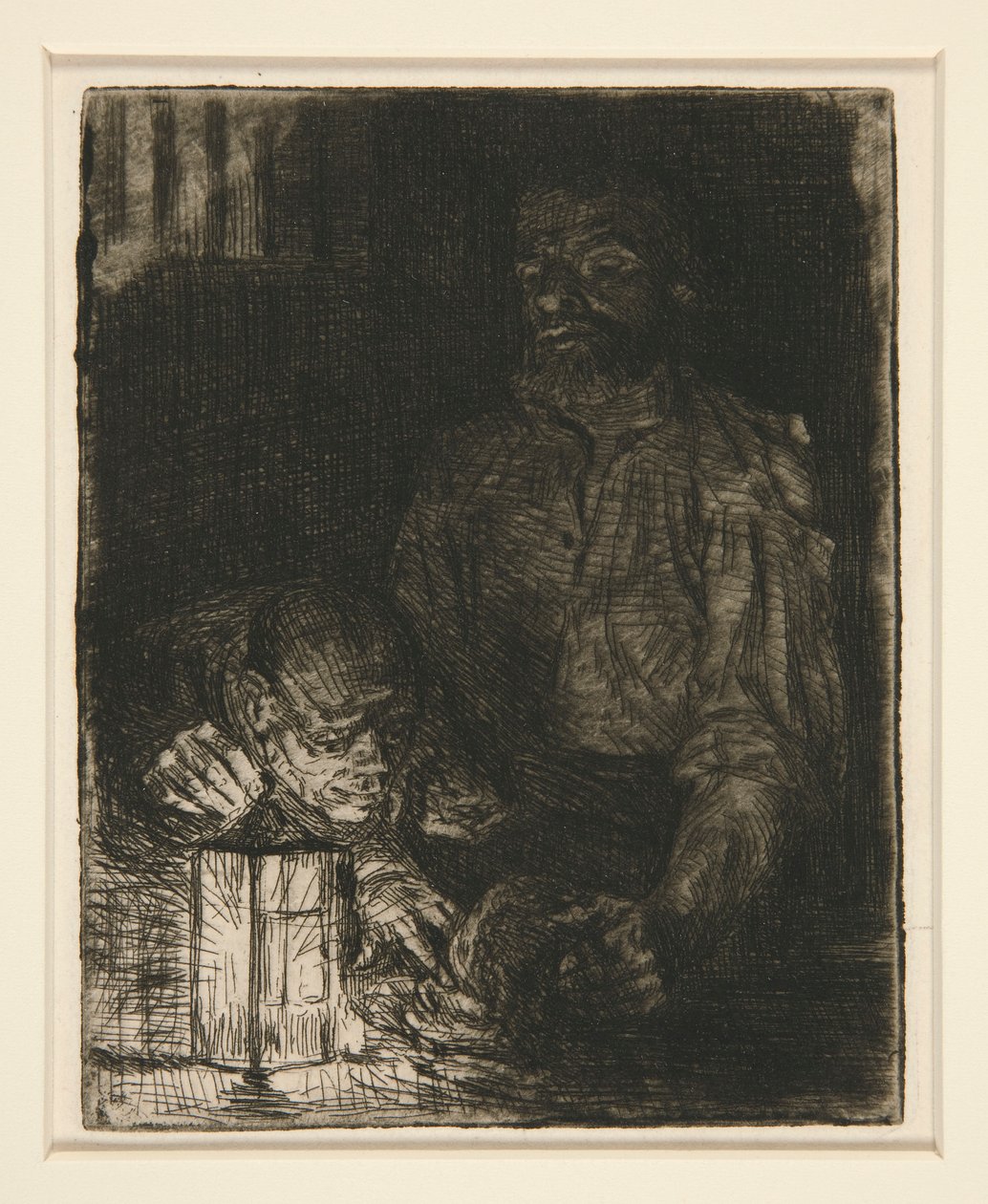 La Tete supplicie (chefen för de avrättade) av Alphonse Legros