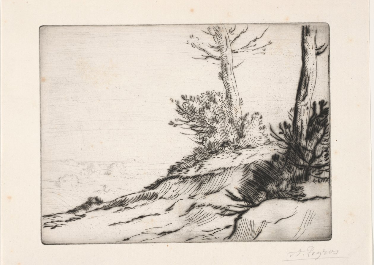 Borsthögen. av Alphonse Legros