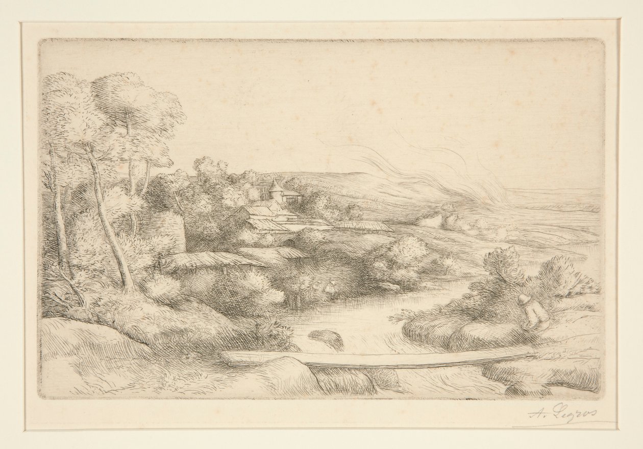 Gångbro av Alphonse Legros