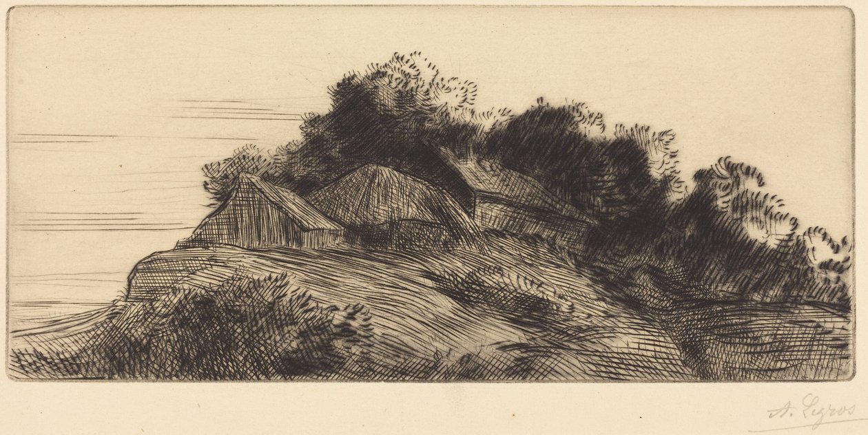 Landskap av Alphonse Legros