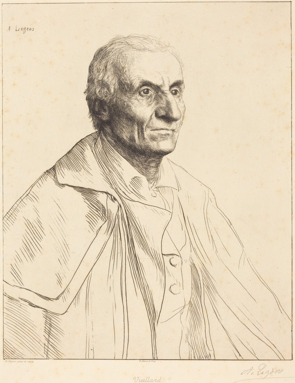 Large Spaniard (Den store spanjoren) av Alphonse Legros