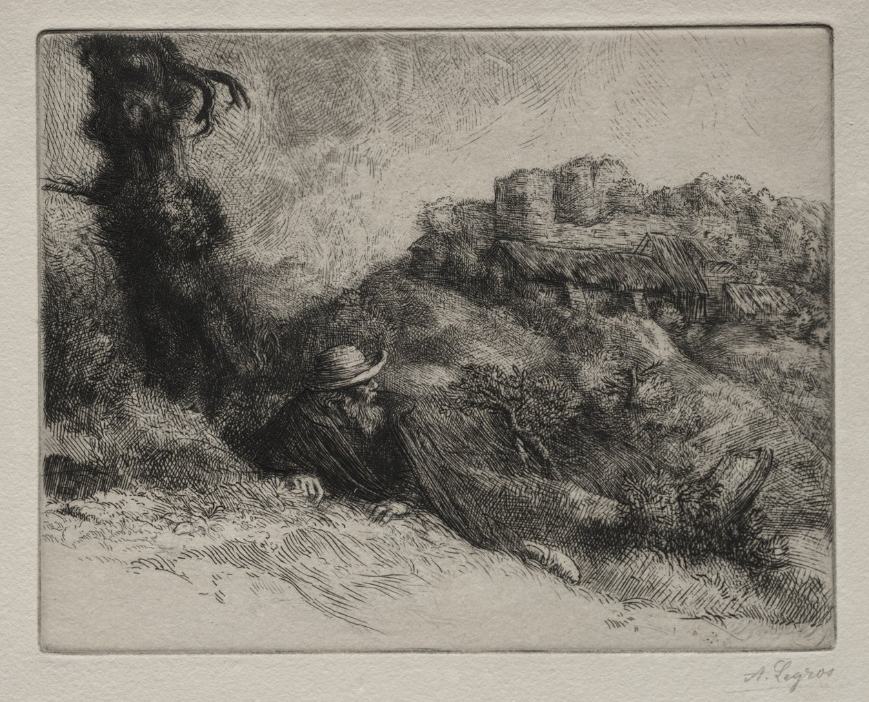 Spökens slott av Alphonse Legros