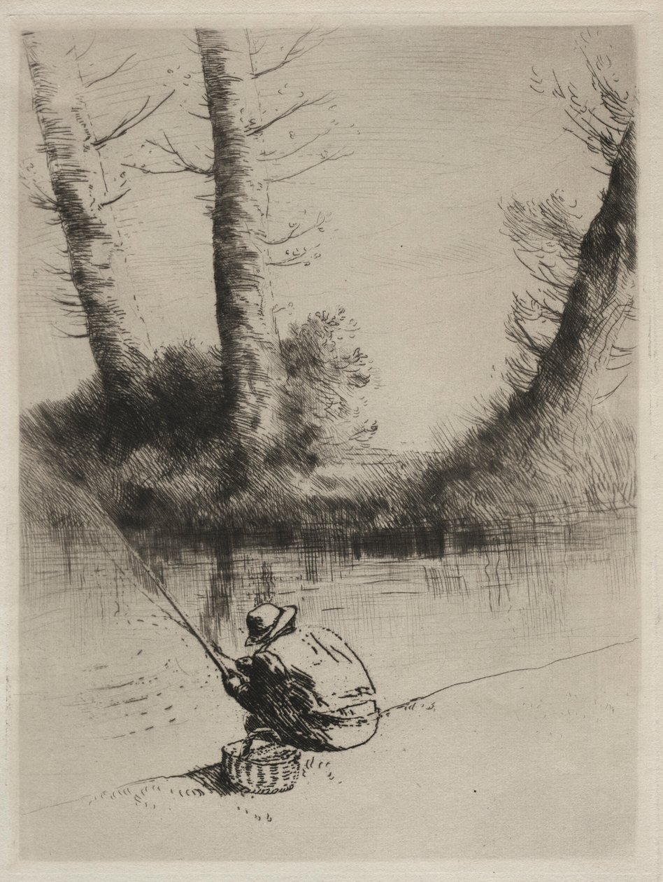 Sportfiskaren. av Alphonse Legros