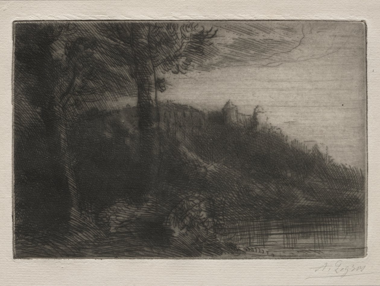Lilla bron av Alphonse Legros