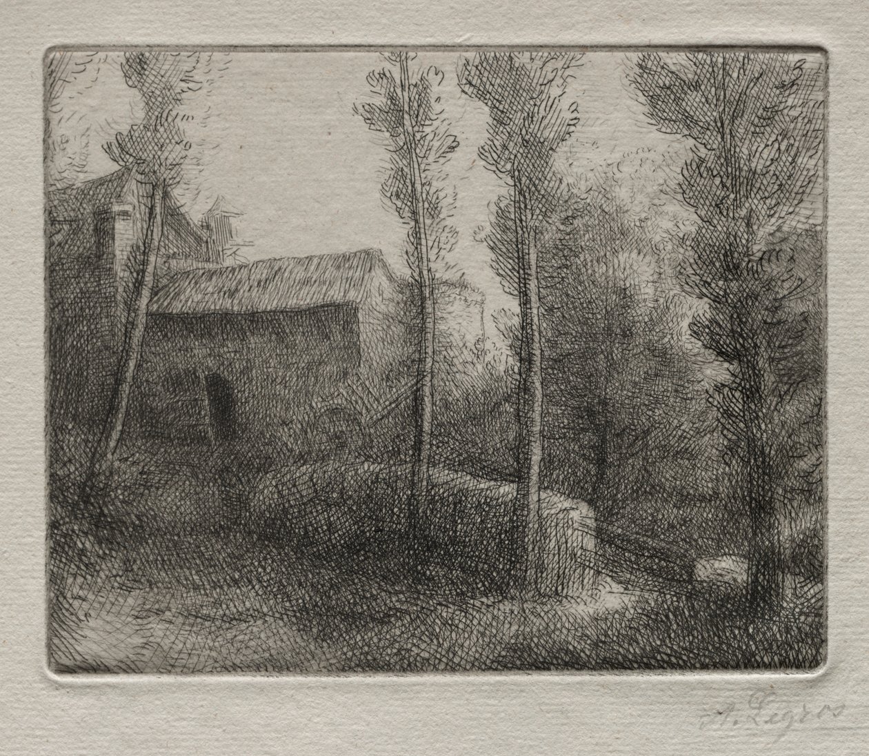 Bruksbron av Alphonse Legros