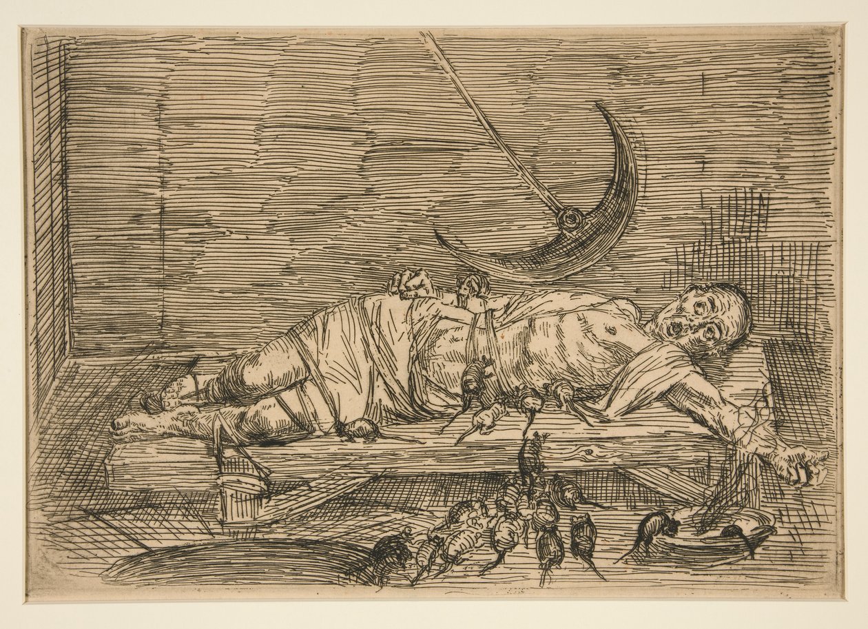 Le Puits et le Pendule, nr 1 (Gropen och pendeln, nr 1) av Alphonse Legros