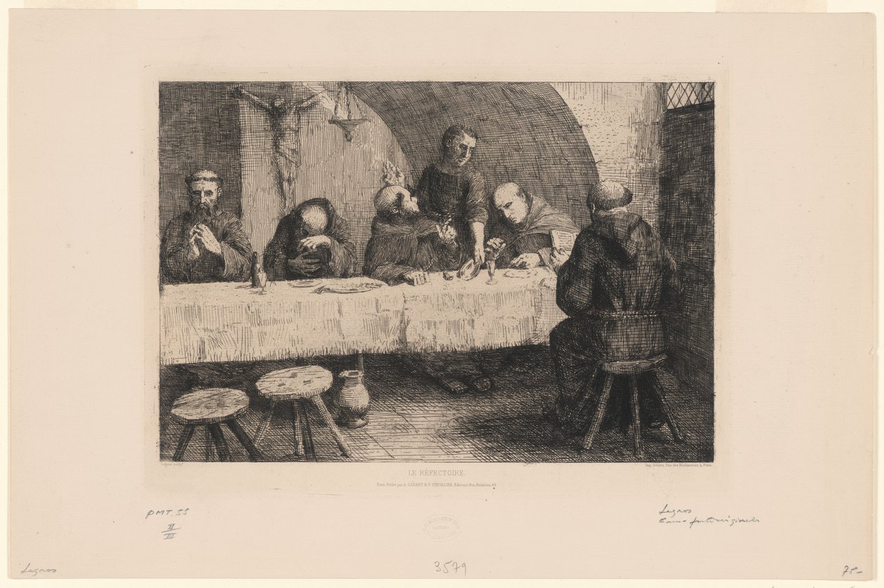Le Refectoire (Matsalen) av Alphonse Legros