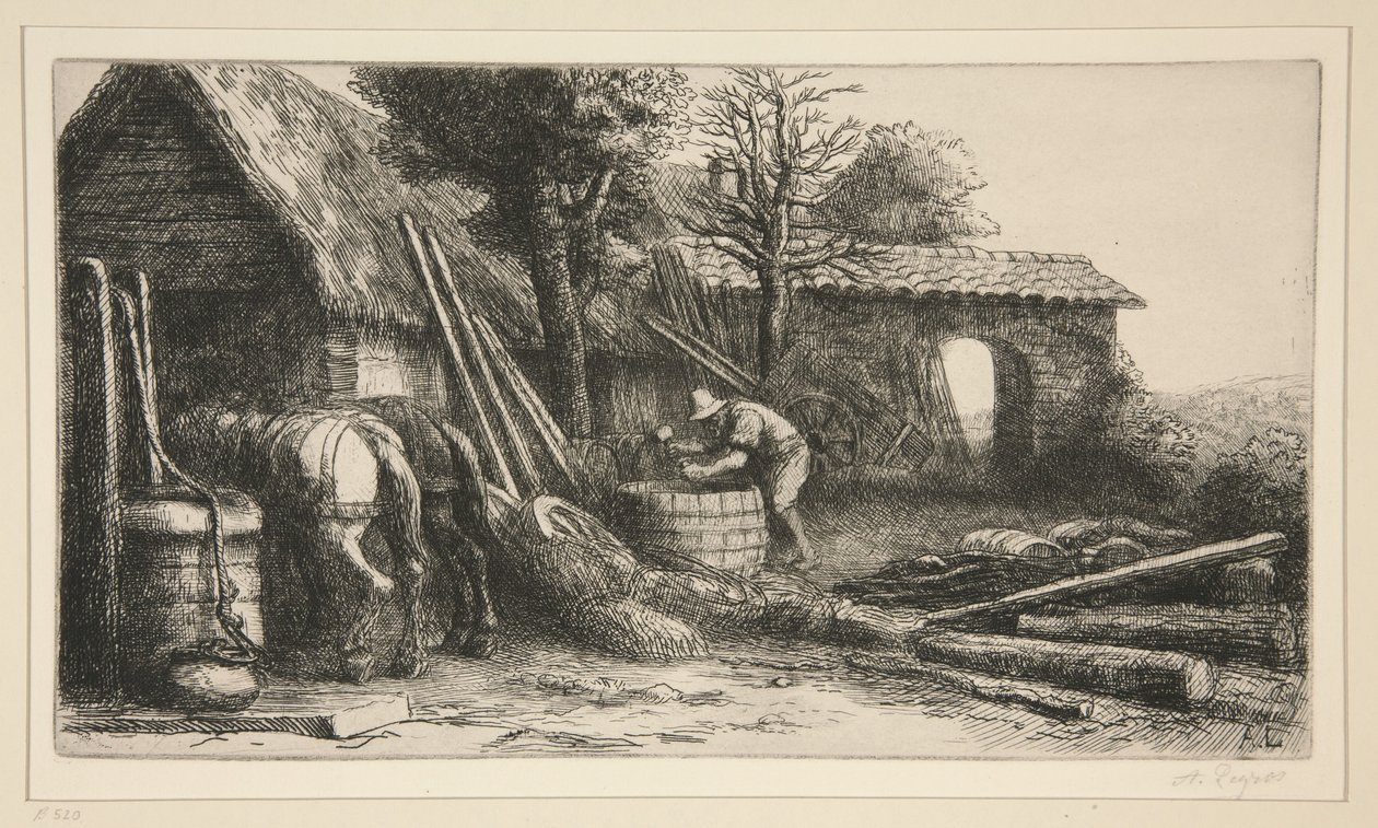 Tunnbindaren av Alphonse Legros