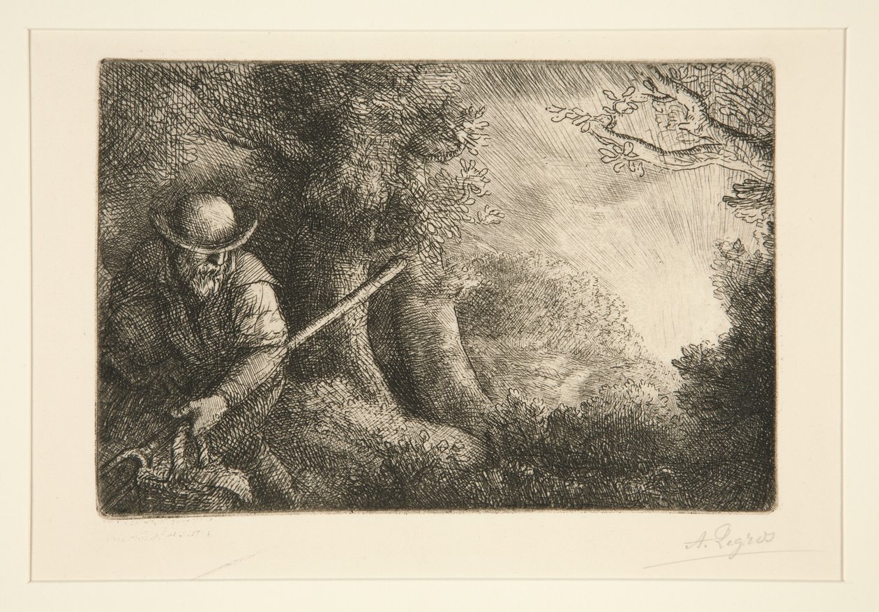 Trädgårdsmästaren (The Gardener) av Alphonse Legros