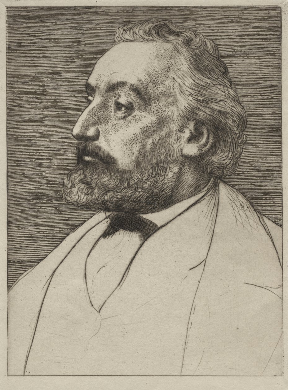 Leon Gambetta av Alphonse Legros