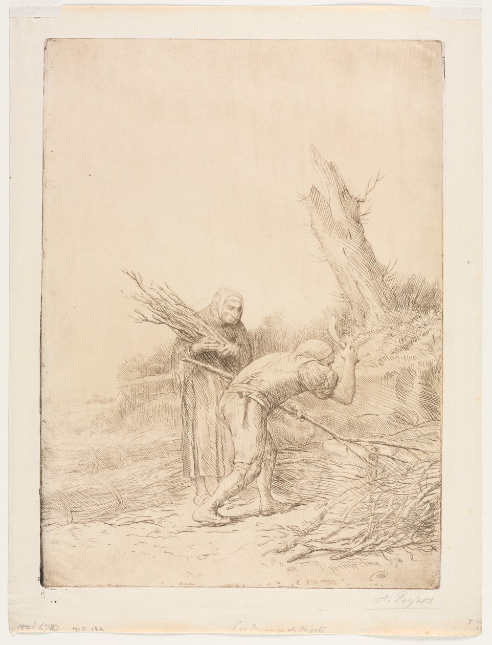 Fagotmakarna av Alphonse Legros