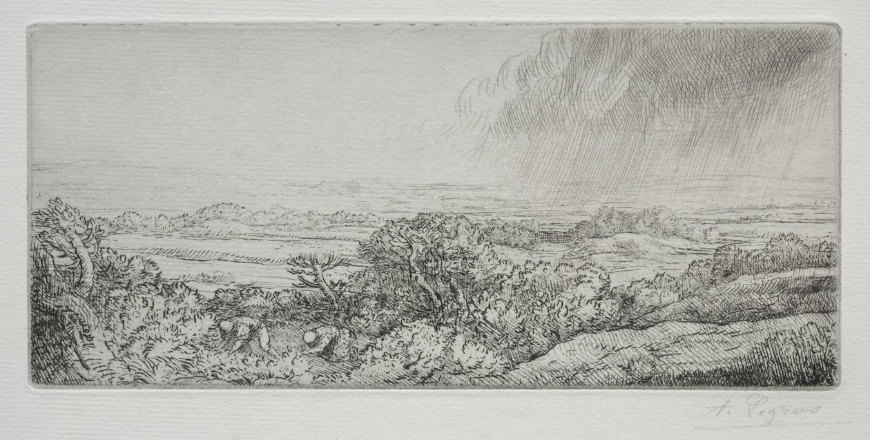 Svampsamlarna. av Alphonse Legros