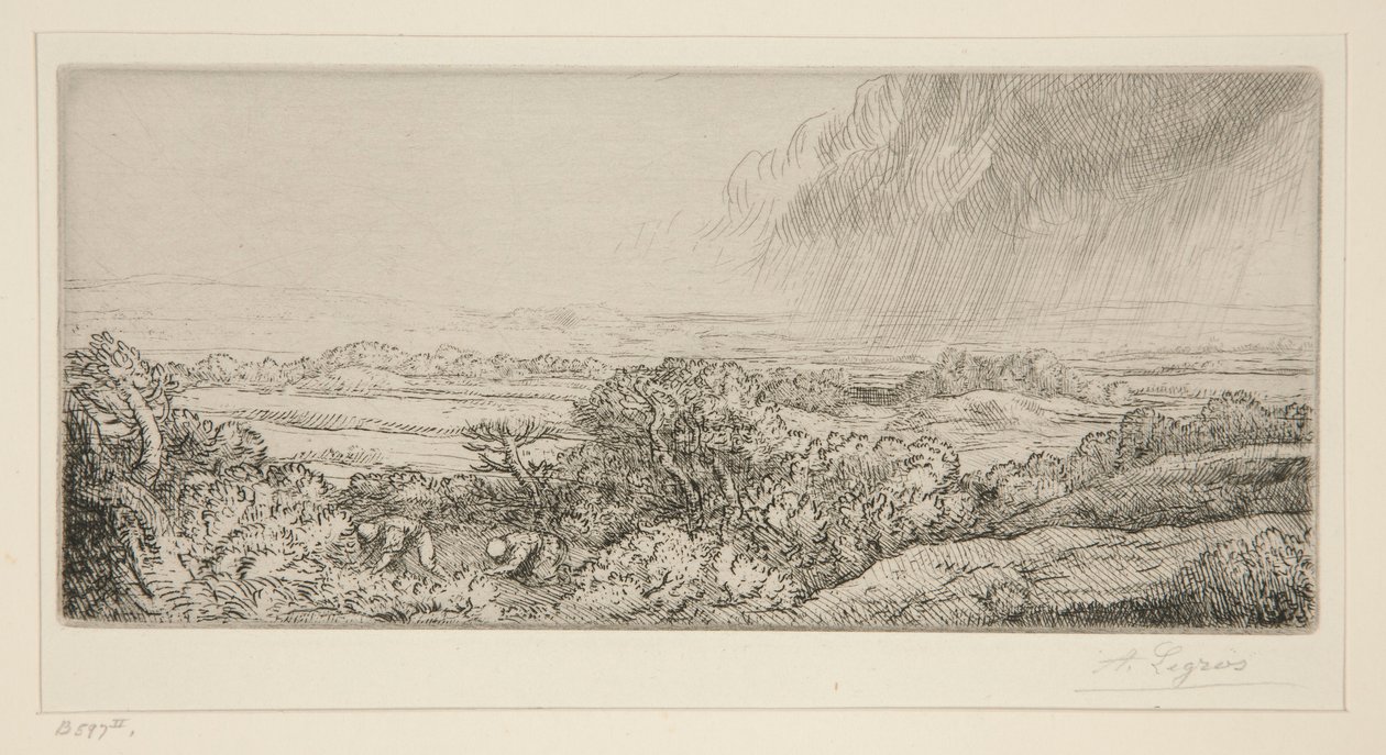 Svampplockare av Alphonse Legros