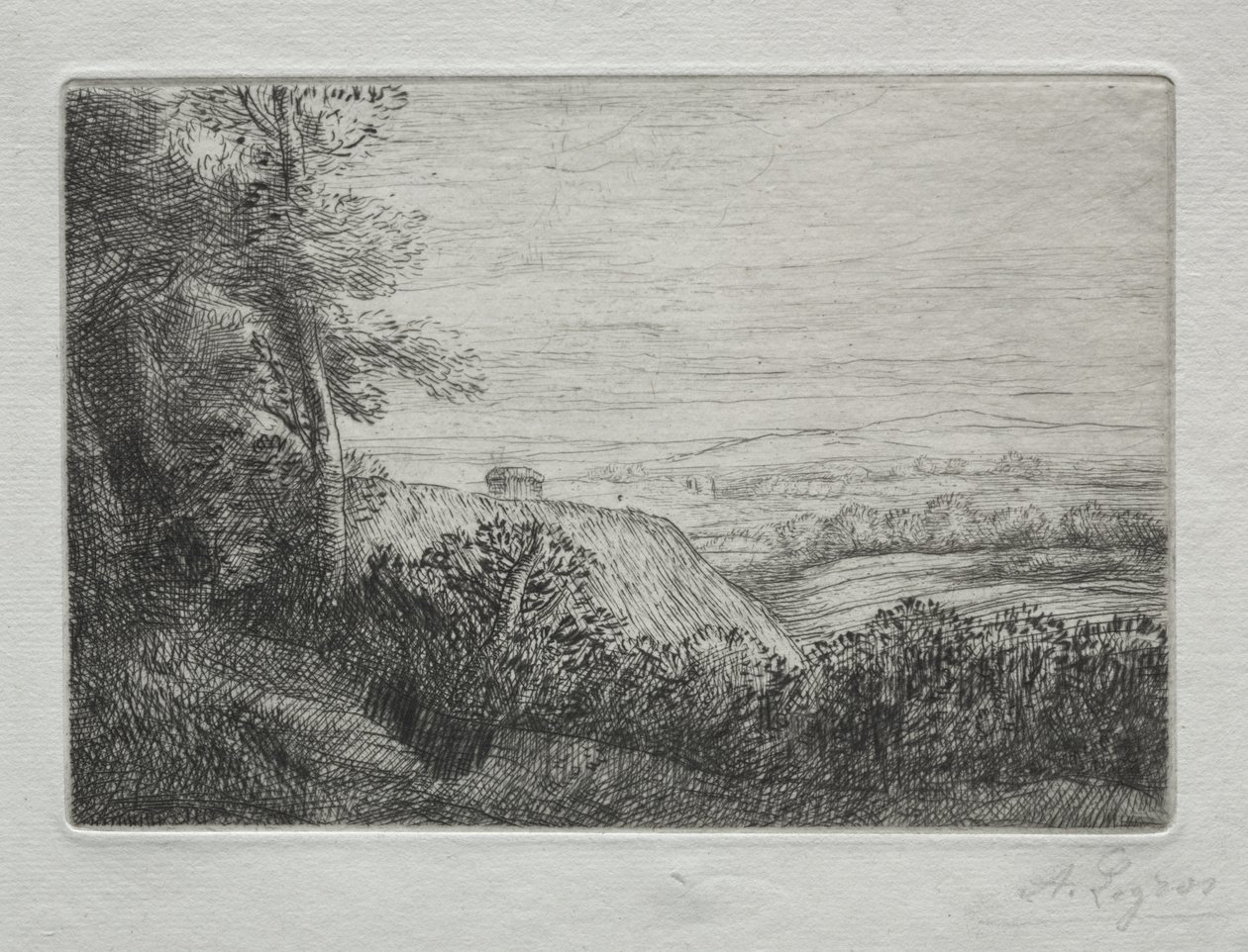De sista solstrålarna av Alphonse Legros