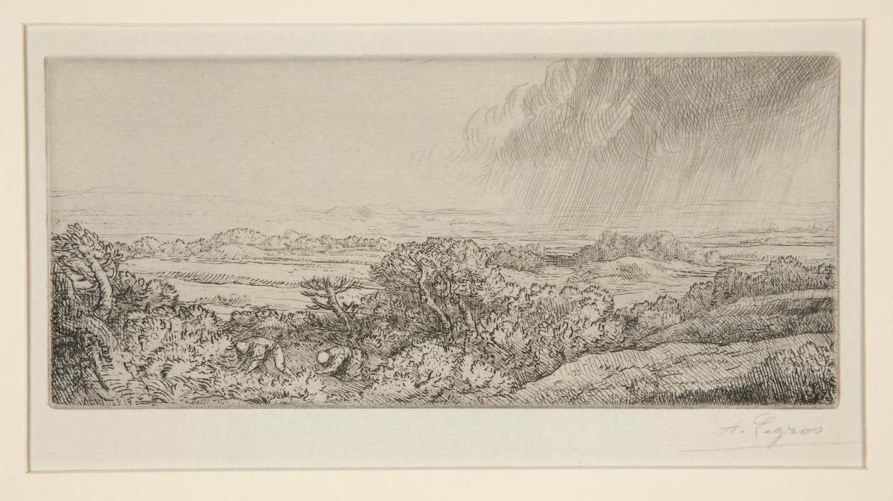 Svampsamlare av Alphonse Legros