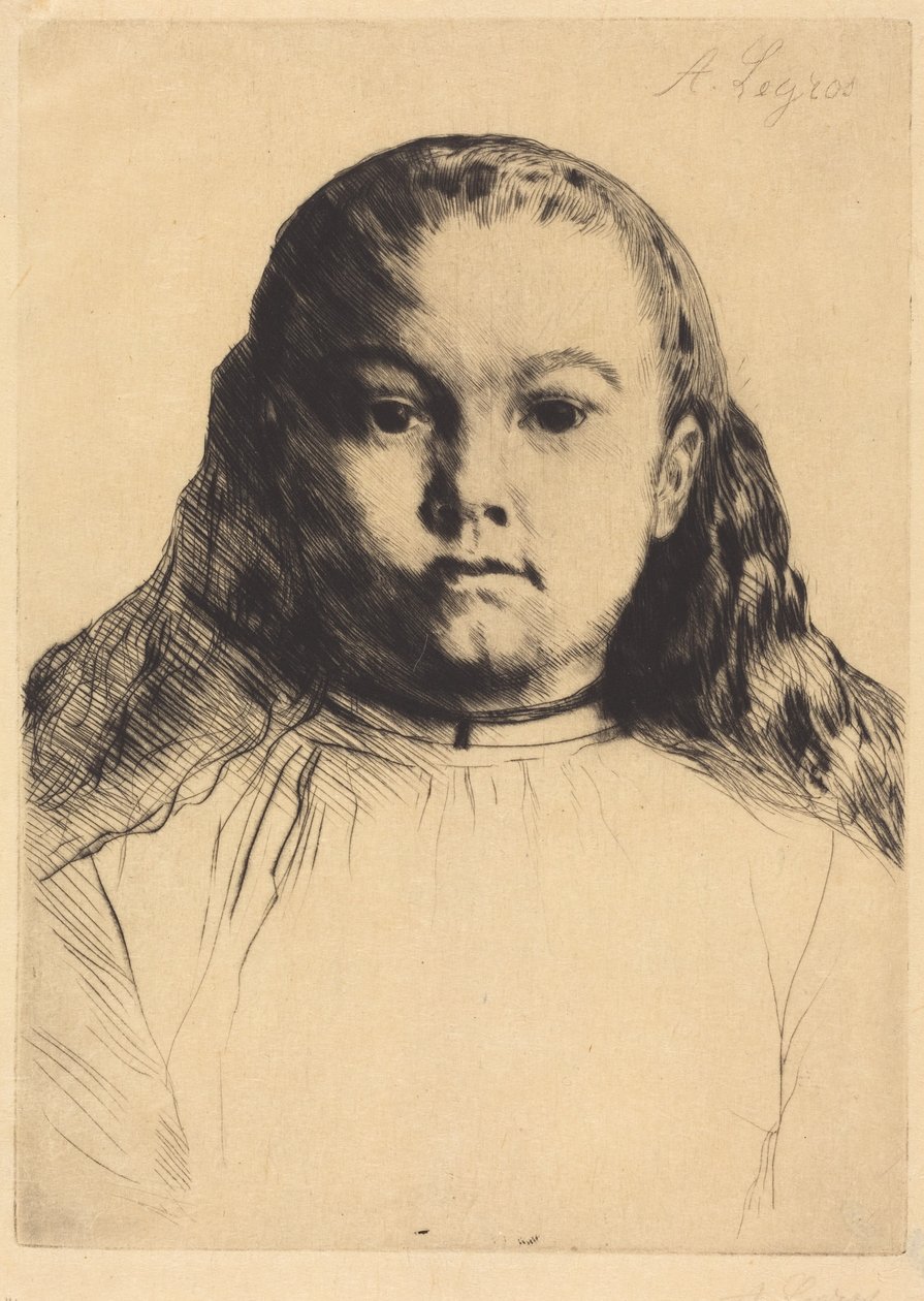Lilla Marie av Alphonse Legros