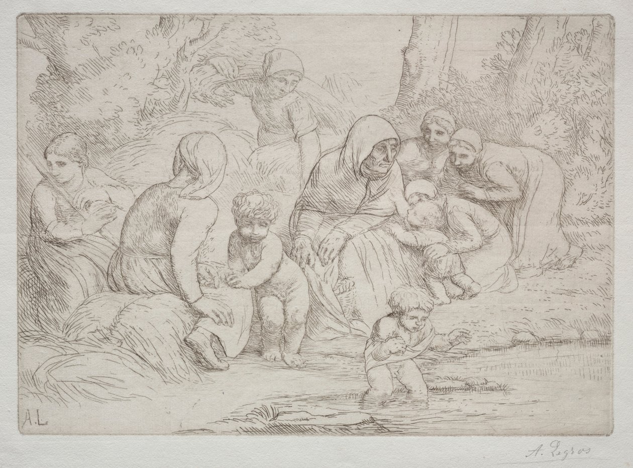 Sommar. av Alphonse Legros
