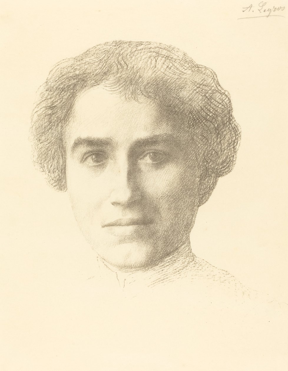 Miss Simpson av Alphonse Legros