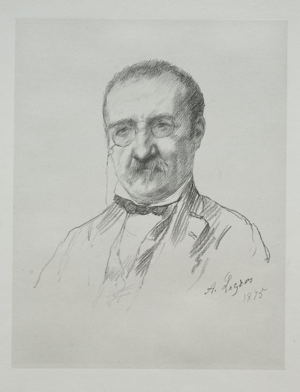 Herr Champfleury av Alphonse Legros