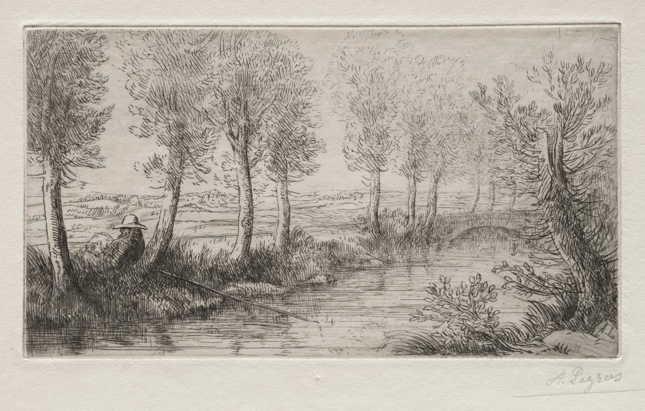 Nära bruket. av Alphonse Legros