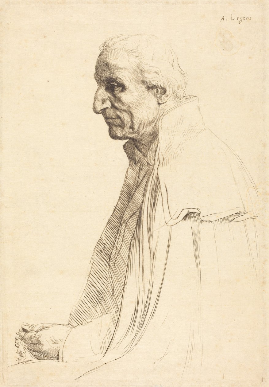 Gammal spanjor av Alphonse Legros