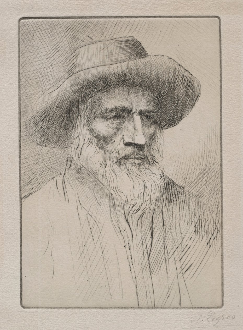 Bonde i Vogeserna. av Alphonse Legros