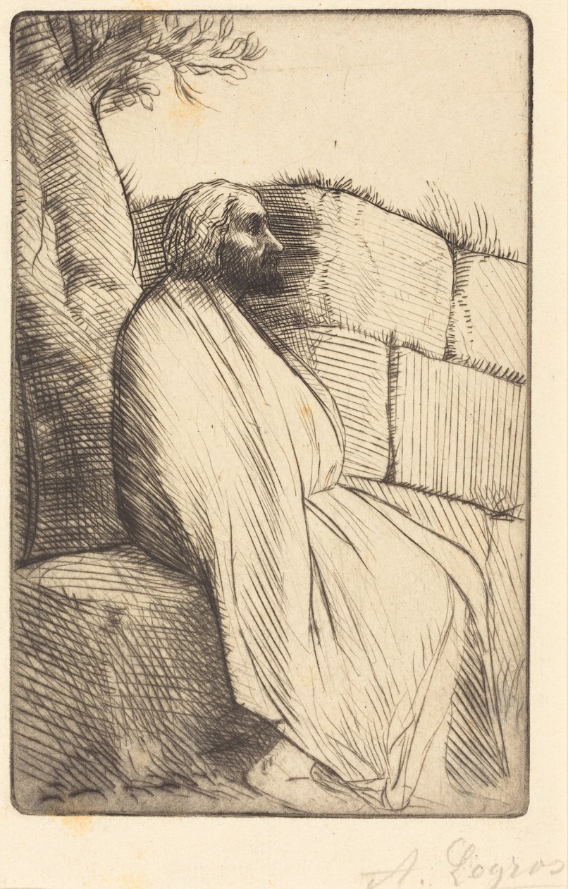 Filosof (Filosofen) av Alphonse Legros
