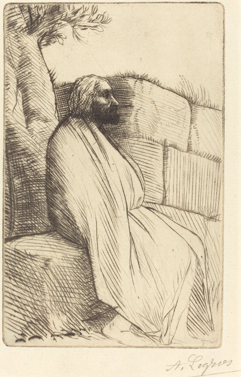 Att filosofera (Filosofen) av Alphonse Legros