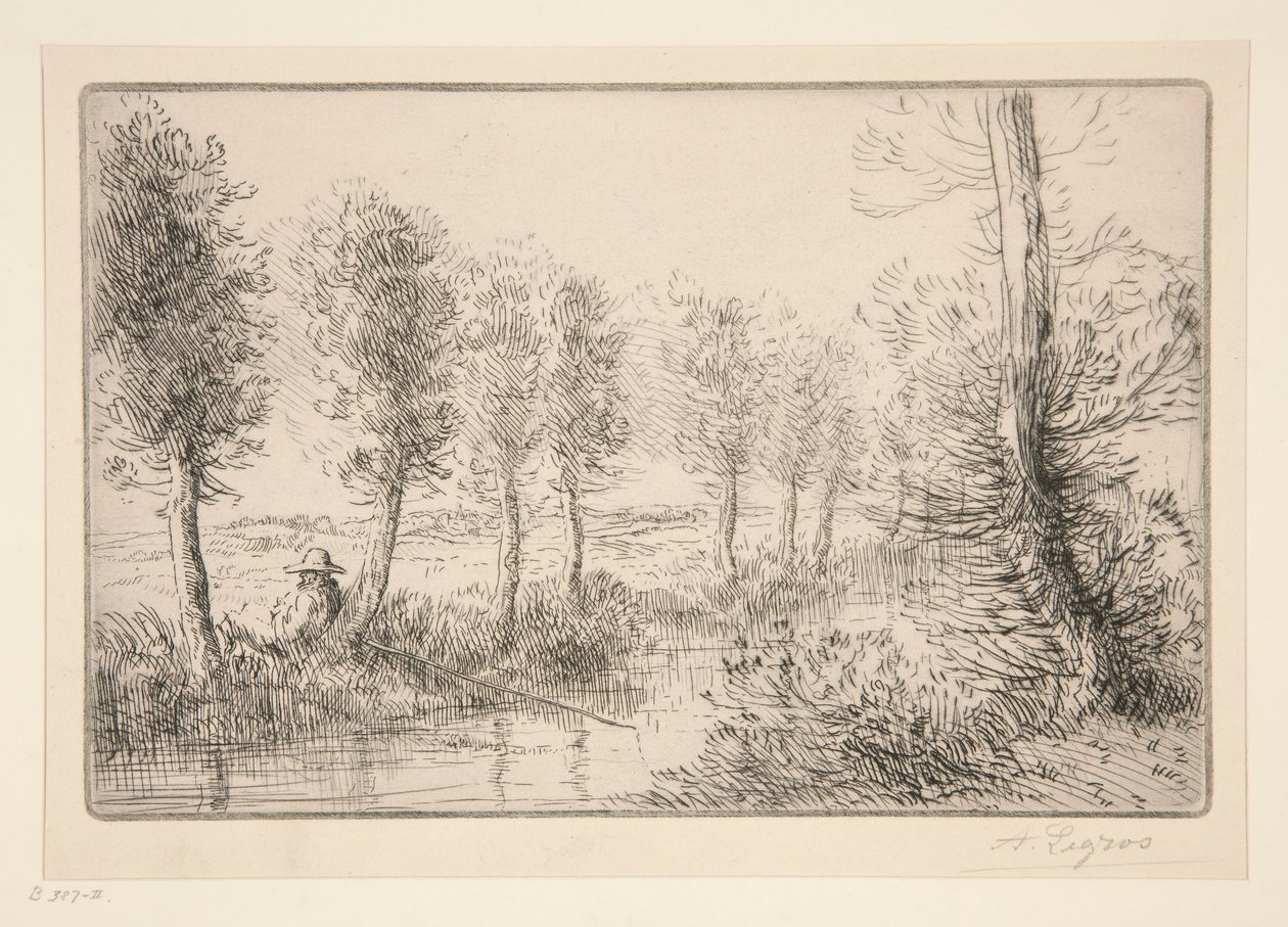 nära bruket av Alphonse Legros