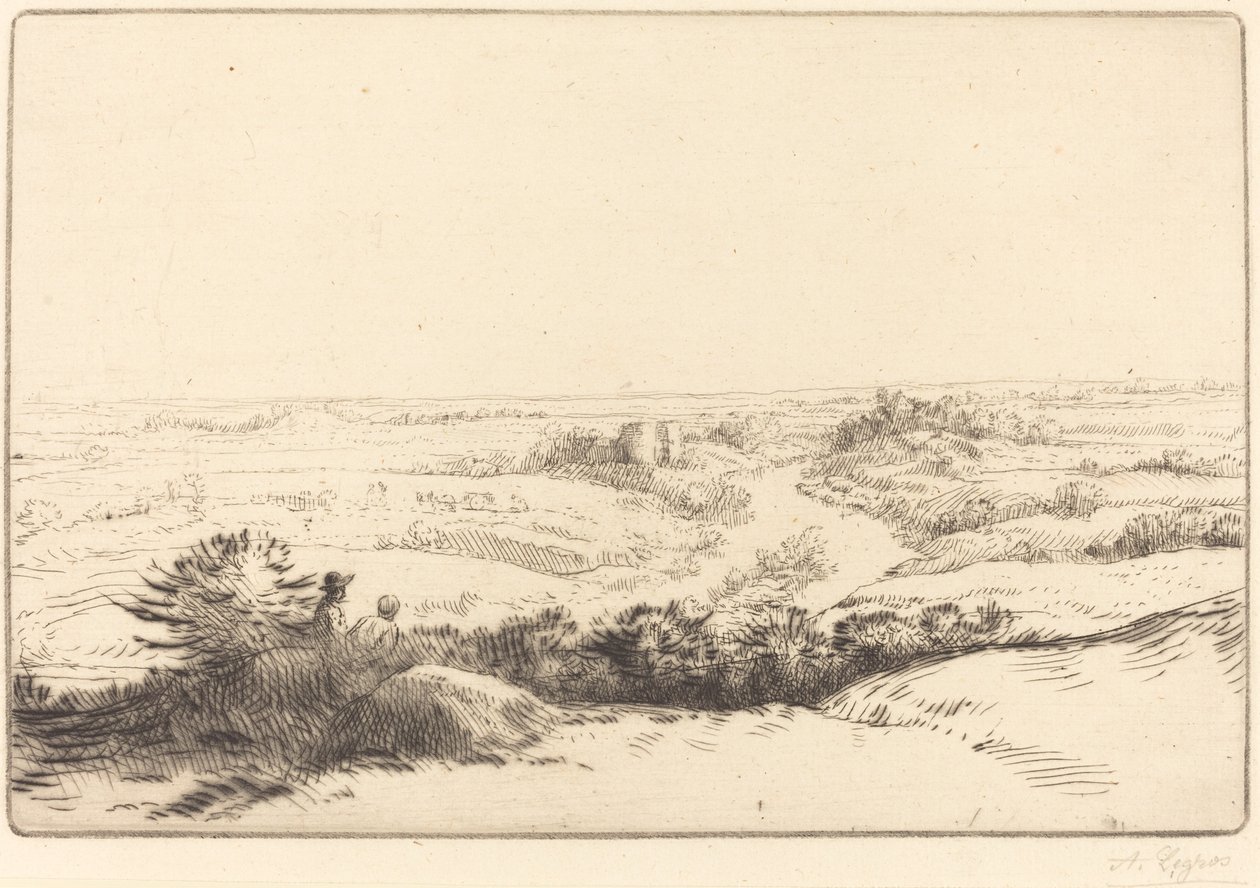 Prospect Synvinkeln. av Alphonse Legros