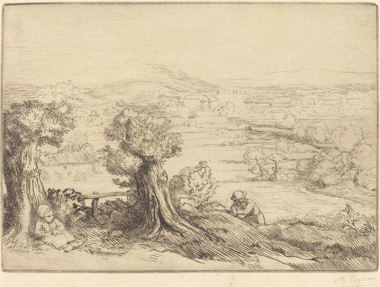 Remembrance of a Valley in Burgundy Remembrance of a Valley in Burgundy. av Alphonse Legros