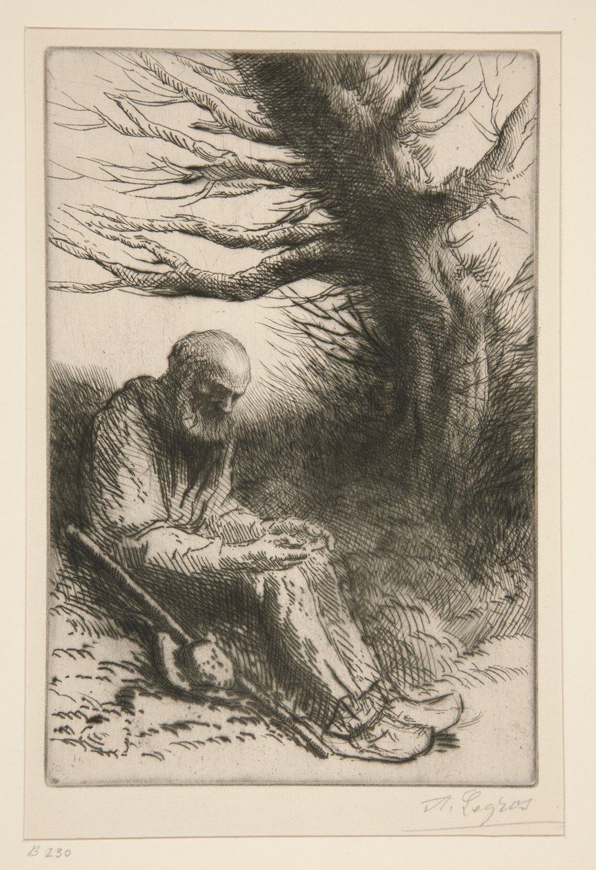 Resenärens vila av Alphonse Legros