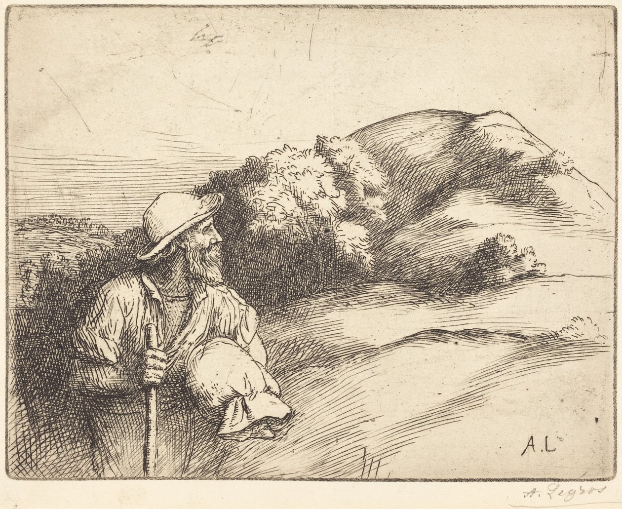 Återkomst från fälten av Alphonse Legros