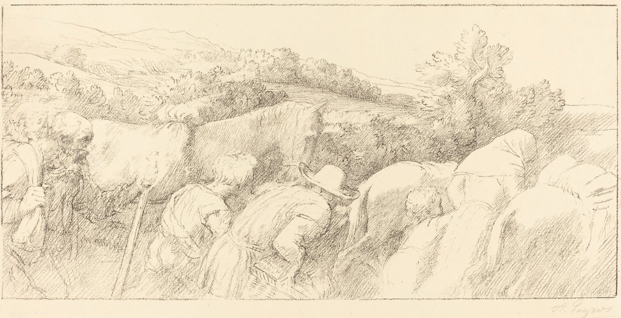 Return of the Peasants Return of the Peasants. av Alphonse Legros