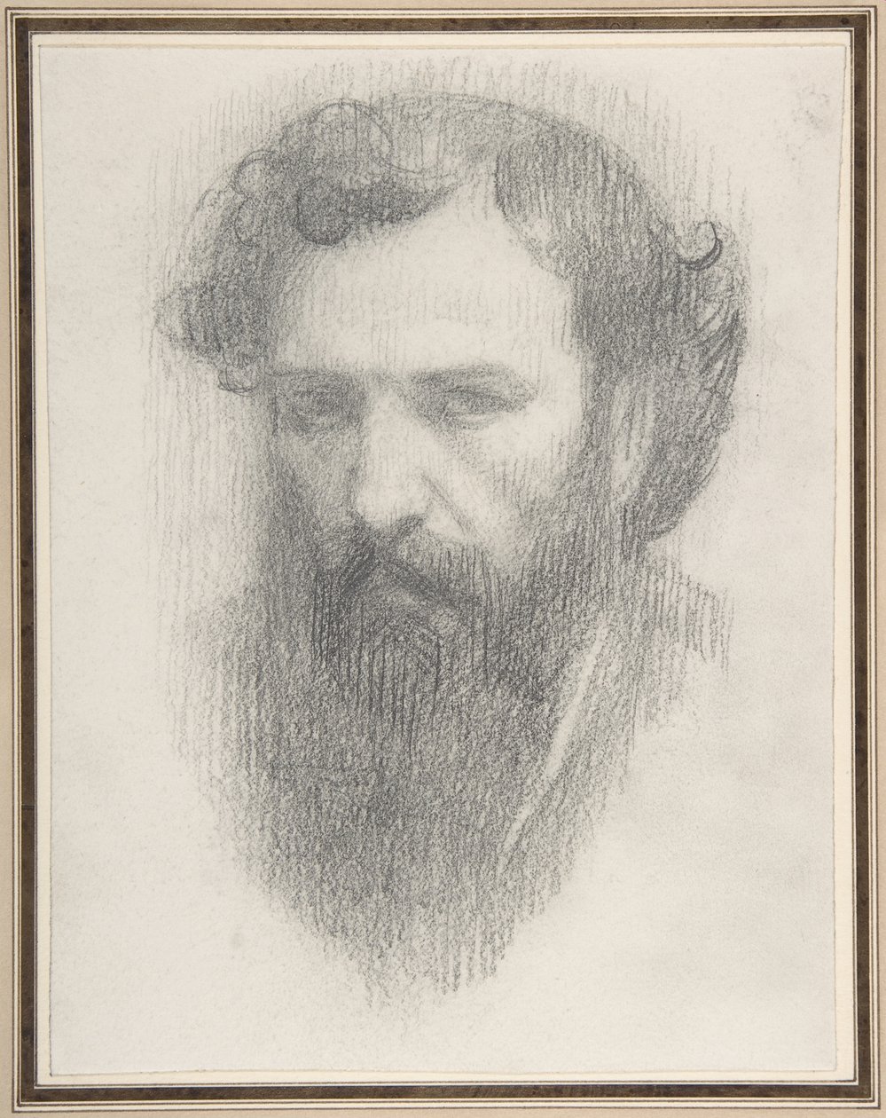 Självporträtt av Alphonse Legros
