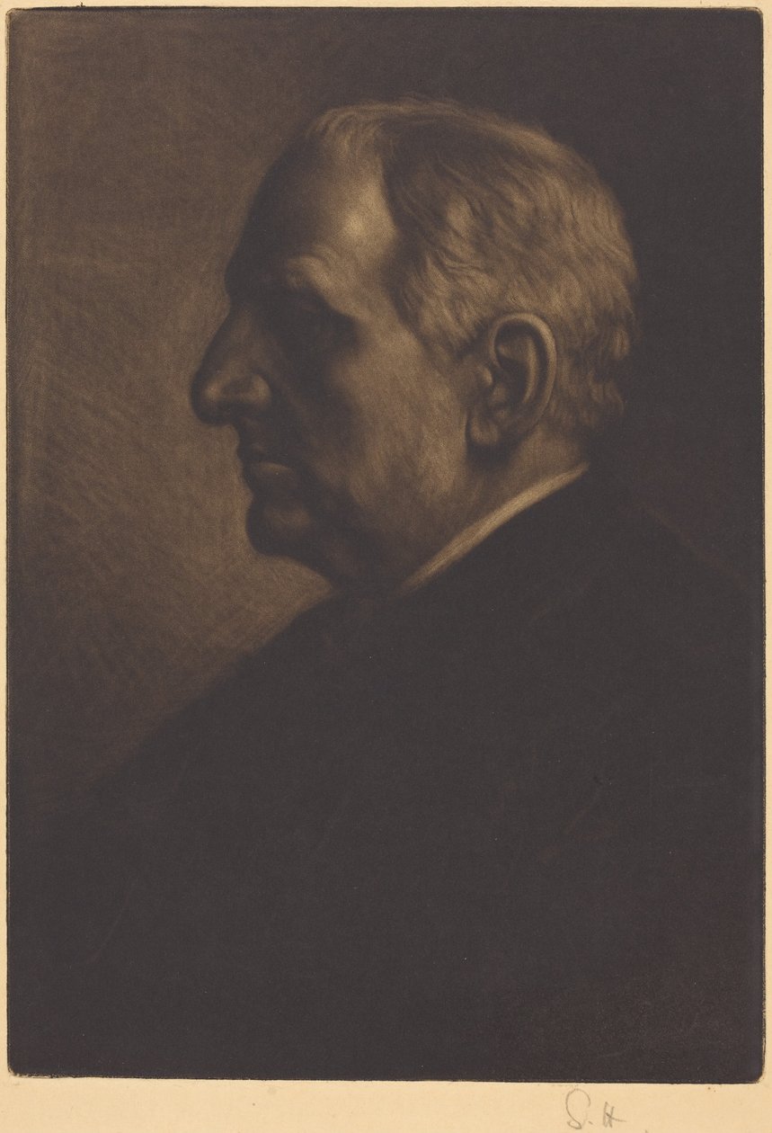 Sir Seymour Haden av Alphonse Legros
