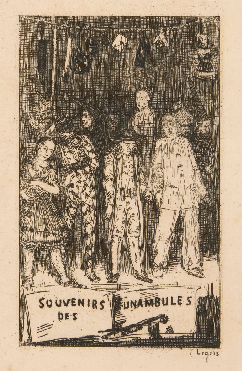 Funambulisternas minnen av Alphonse Legros