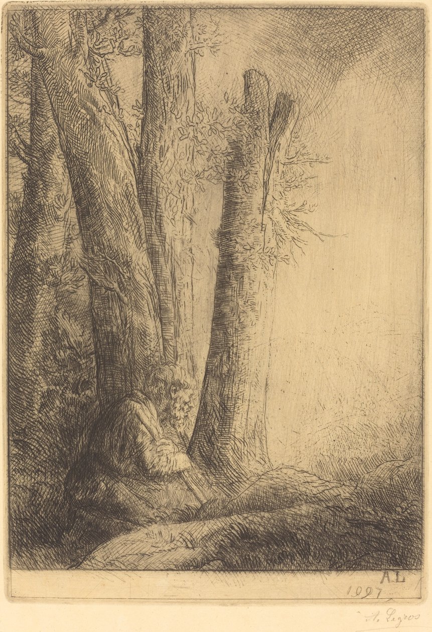 Studera för den förlorade sonen av Alphonse Legros