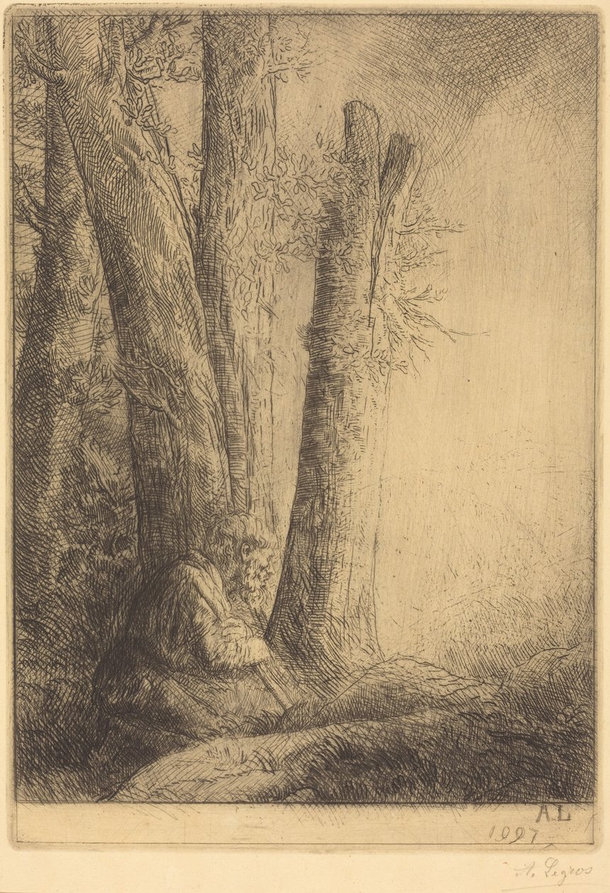 Studie till Den förlorade sonen av Alphonse Legros