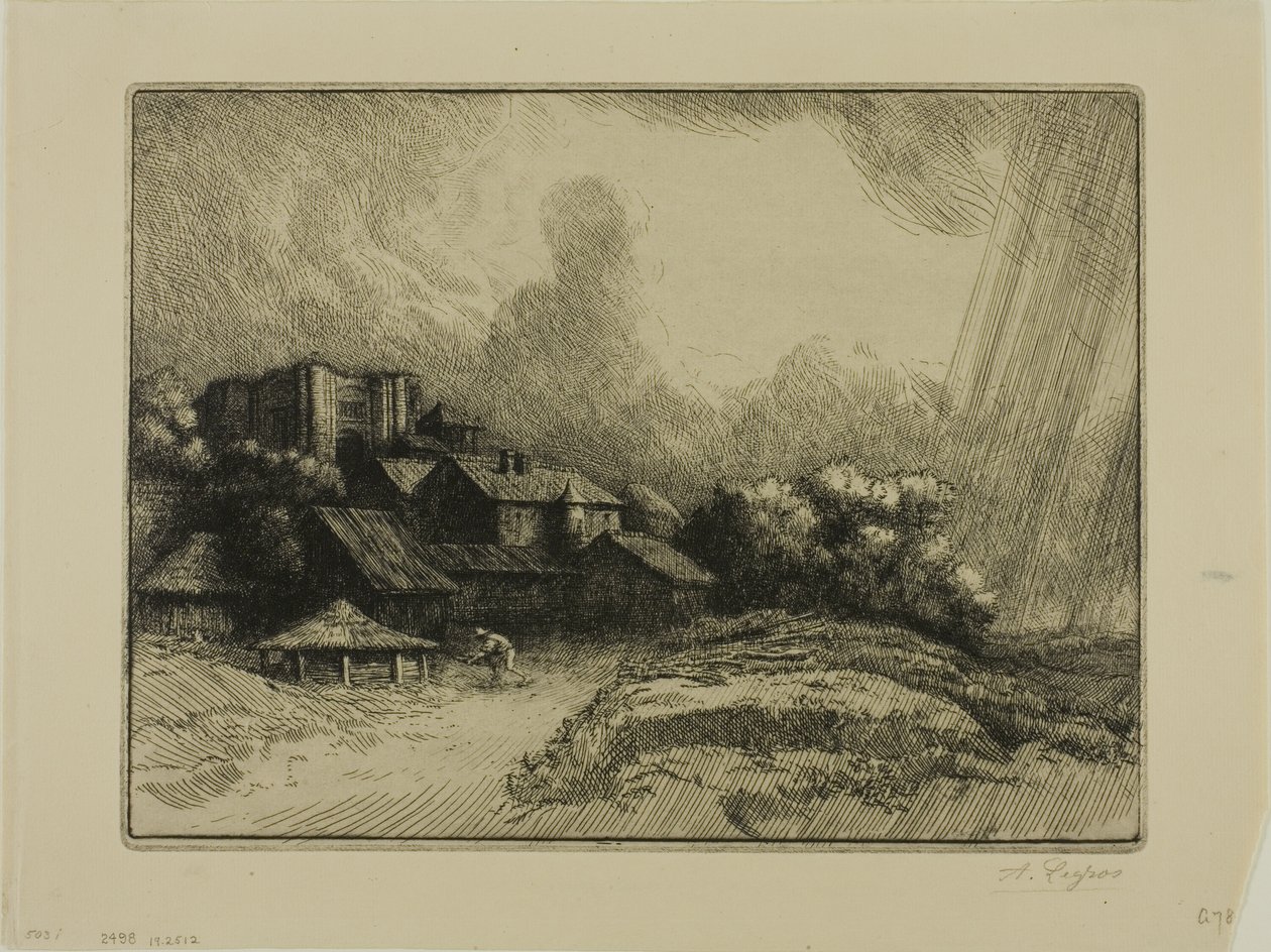 Abbey Farm av Alphonse Legros