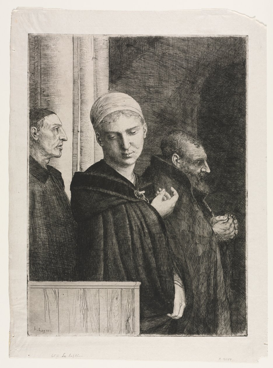 Dopet av Alphonse Legros