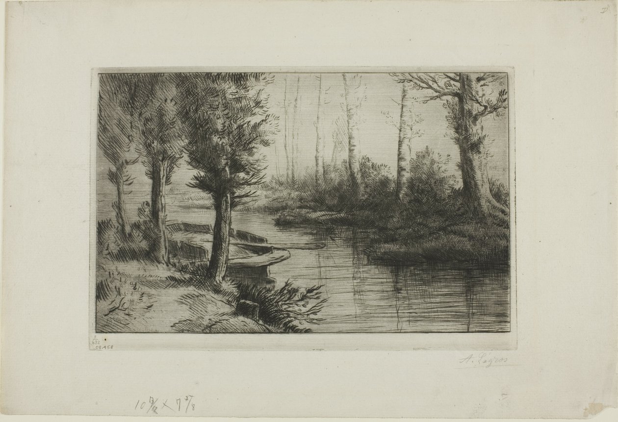 Kanalen: Morgon av Alphonse Legros