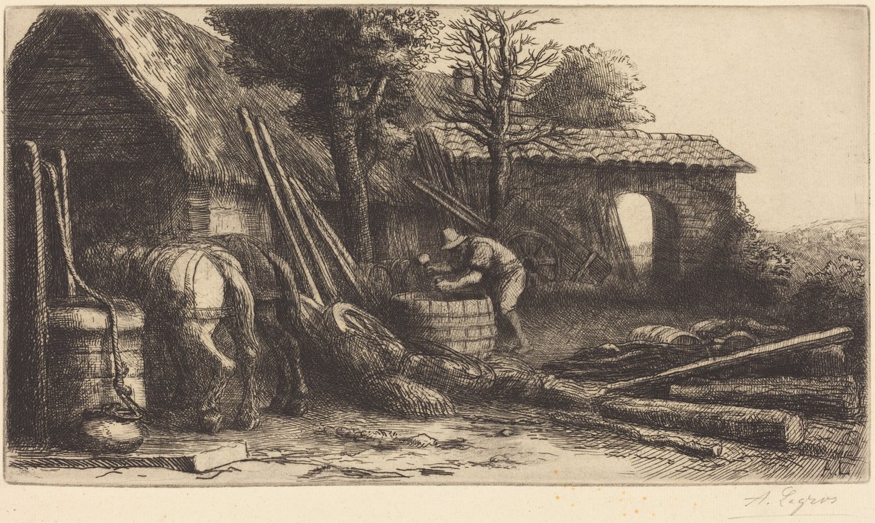The Cooper (Tunnbindaren) av Alphonse Legros