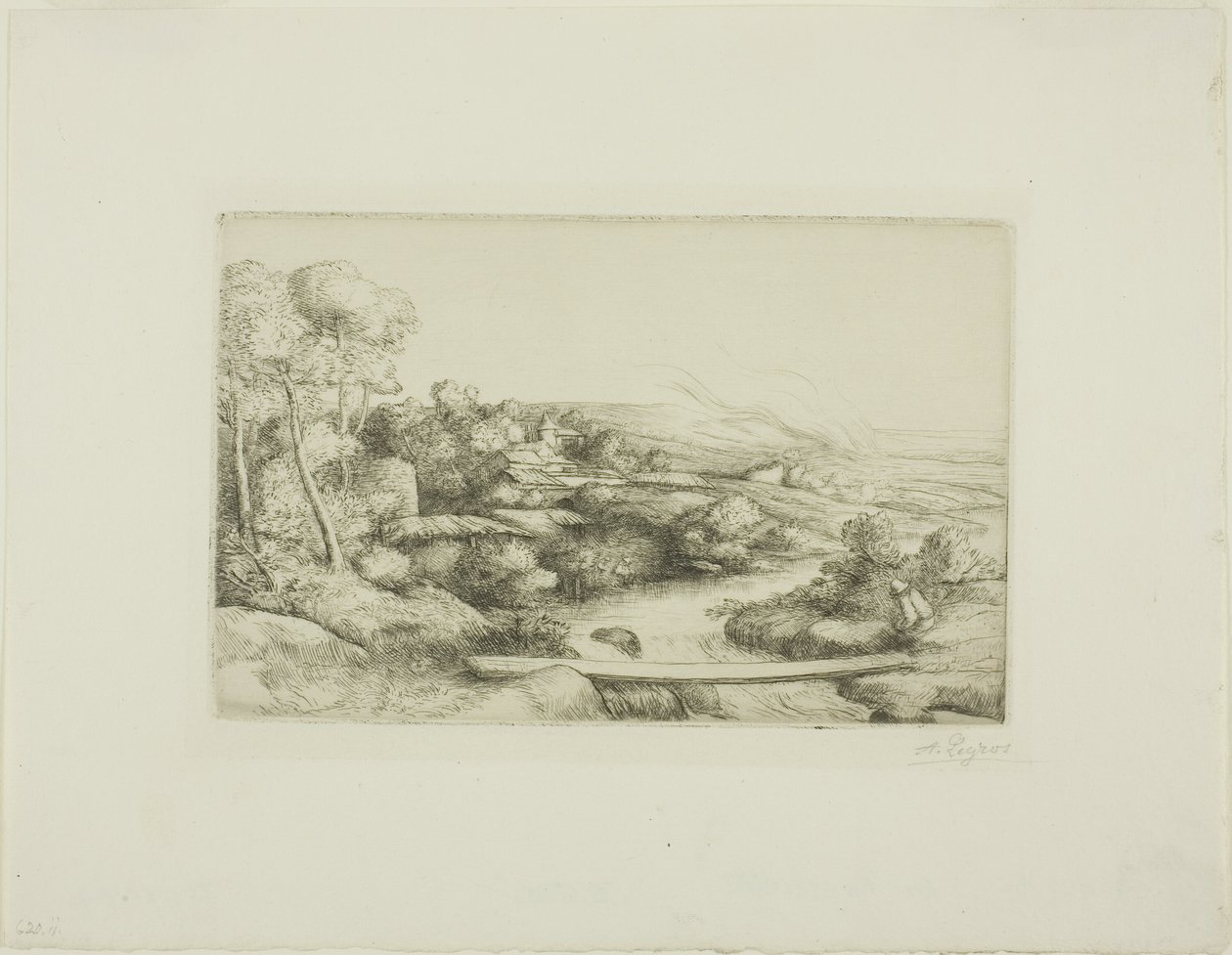 Spången av Alphonse Legros