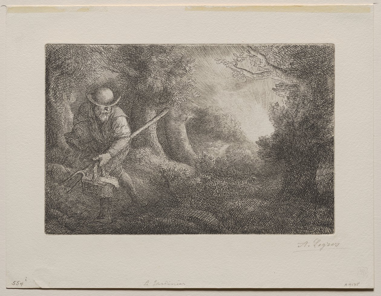 Trädgårdsmästaren av Alphonse Legros