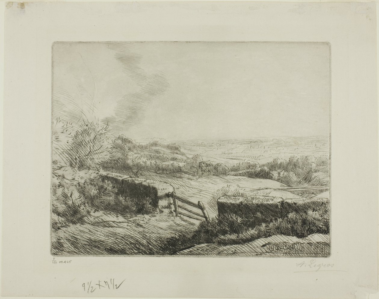 Ängsporten av Alphonse Legros