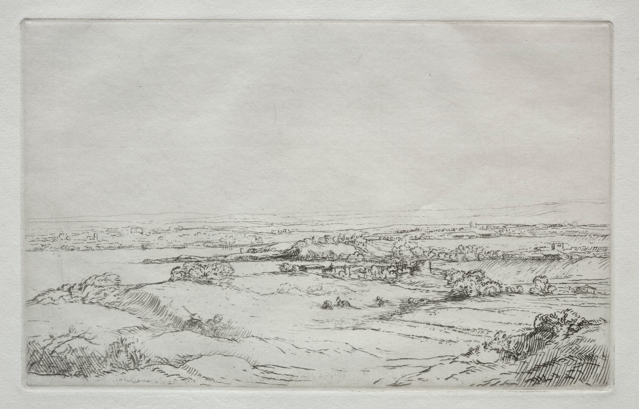 Ängen nära sjön av Alphonse Legros