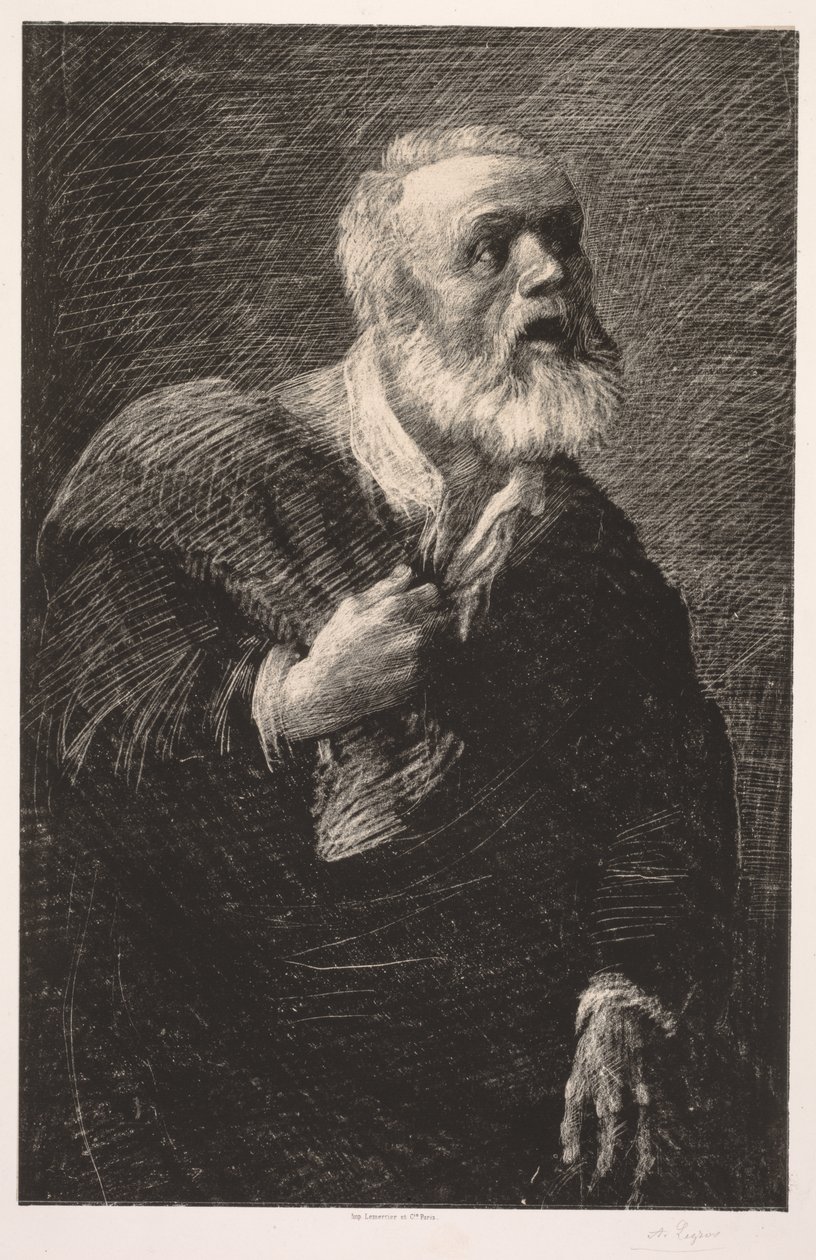 Nattskrikaren av Alphonse Legros