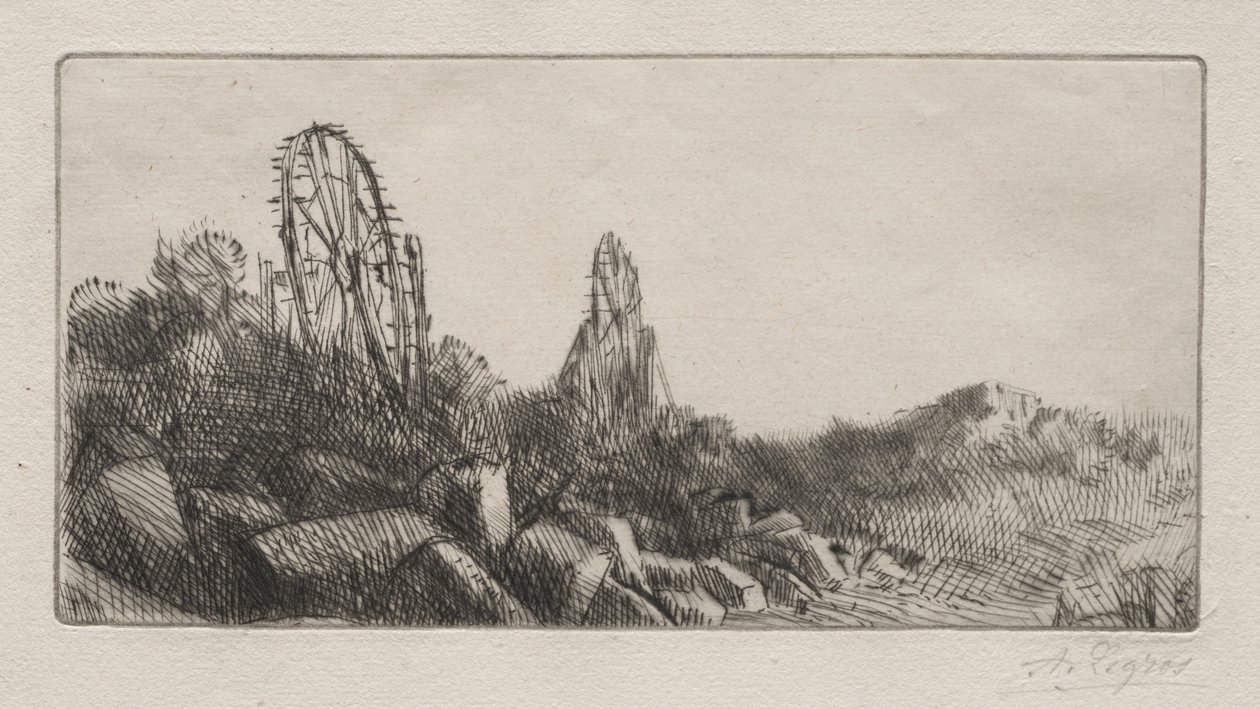 De gamla stenbrotten i Montrouge. av Alphonse Legros