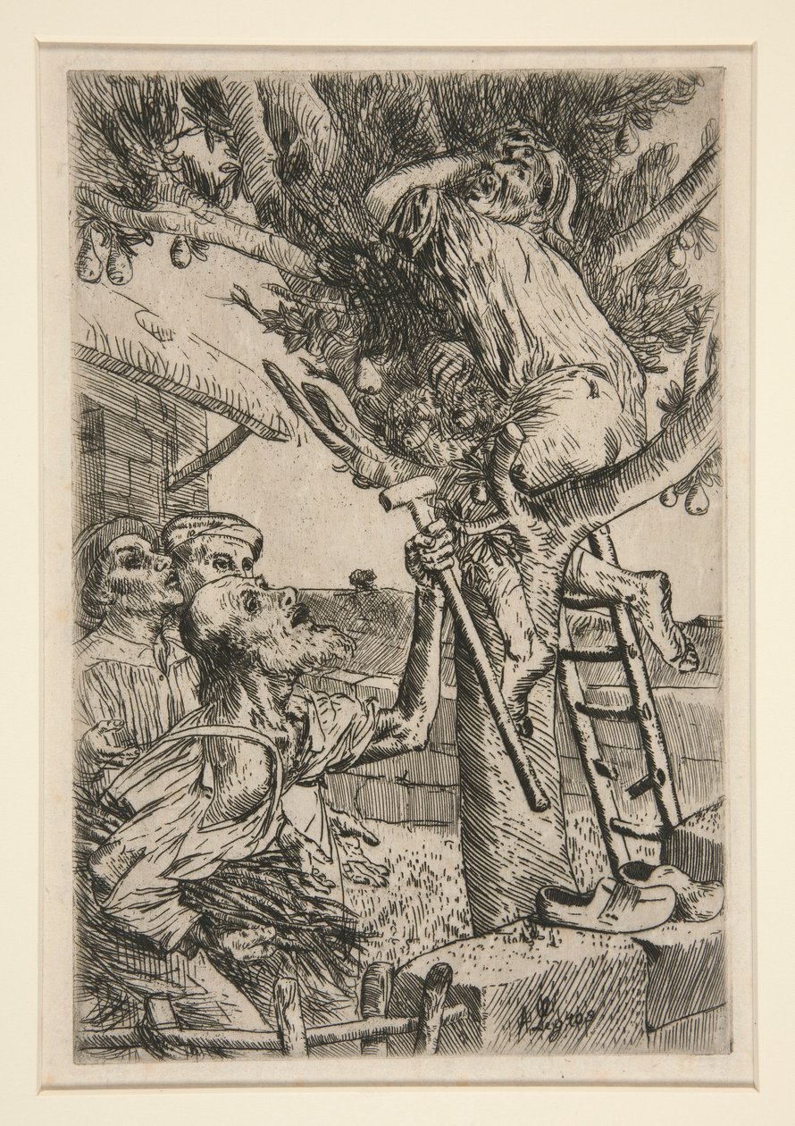 Pärontjuven, nr 2 av Alphonse Legros